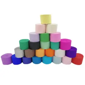 03-1 Krepppapier-Streamer in leuchtenden Farben für Partydeko – Bild 2