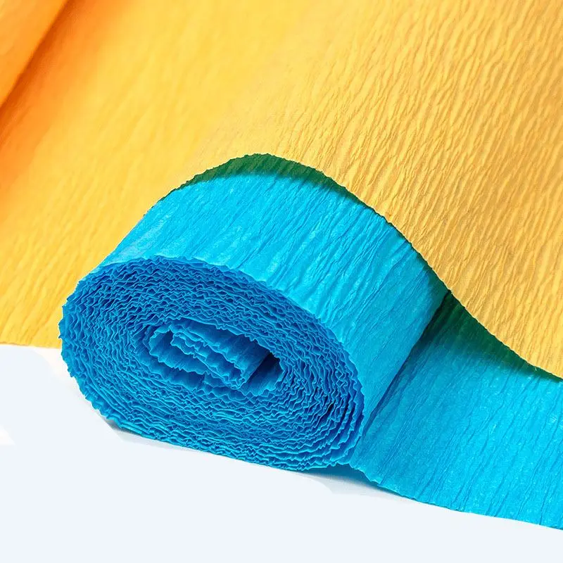 Krepppapier-Rollen in vielen Farben zum Blumenbasteln – Bild 4